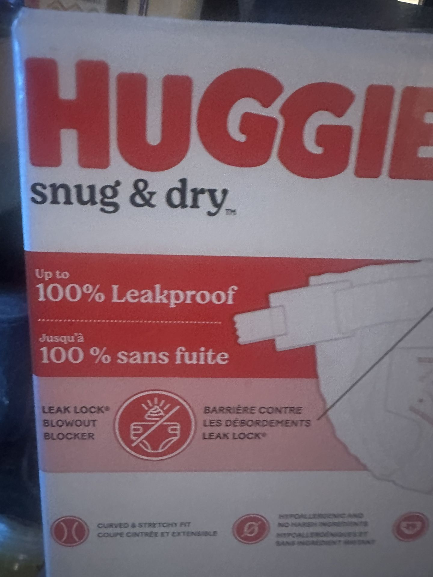 Brand New Huggies 108 Count  Size 1
