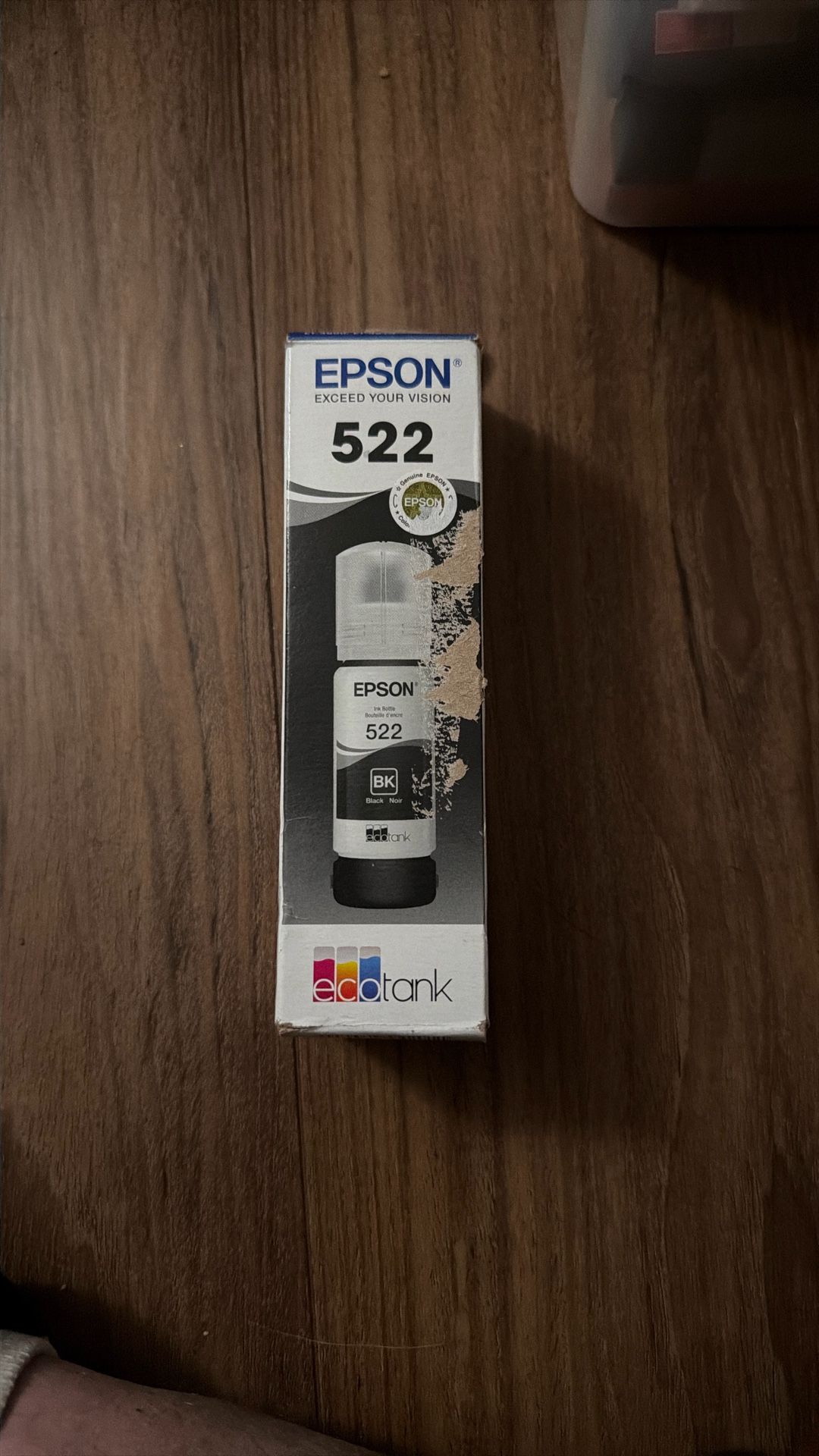 Epson 522 Black Ink Refill