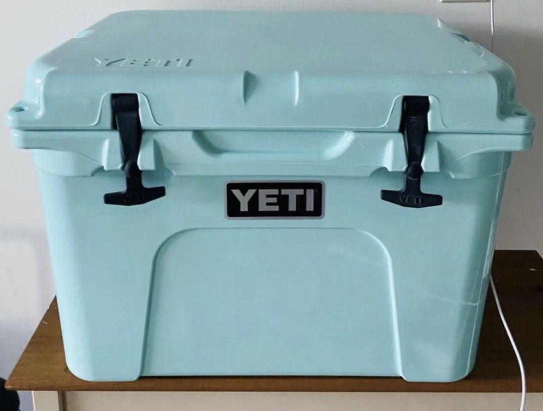 Seafoam Blue Yeti Cooler 