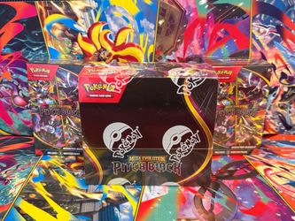 Pokemon pitch black booster display