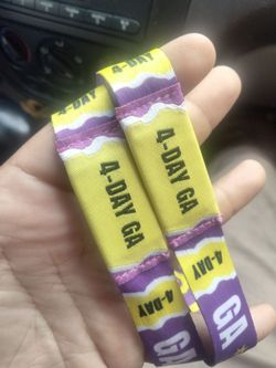 LOLLAPALOOZA 3 DAY WRISTBANDS