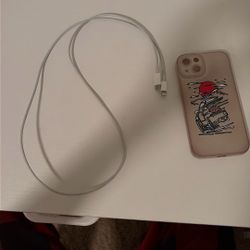 Iphone 13 case and charger duo