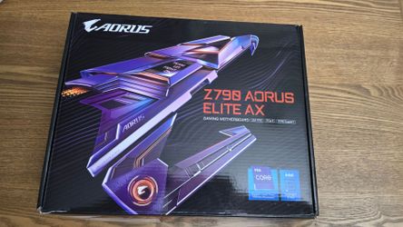 Gigabyte AORUS z790 Elite AX gaming motherboard