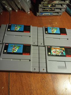 Nintendo super Mario games Mario All-Stars $20 each