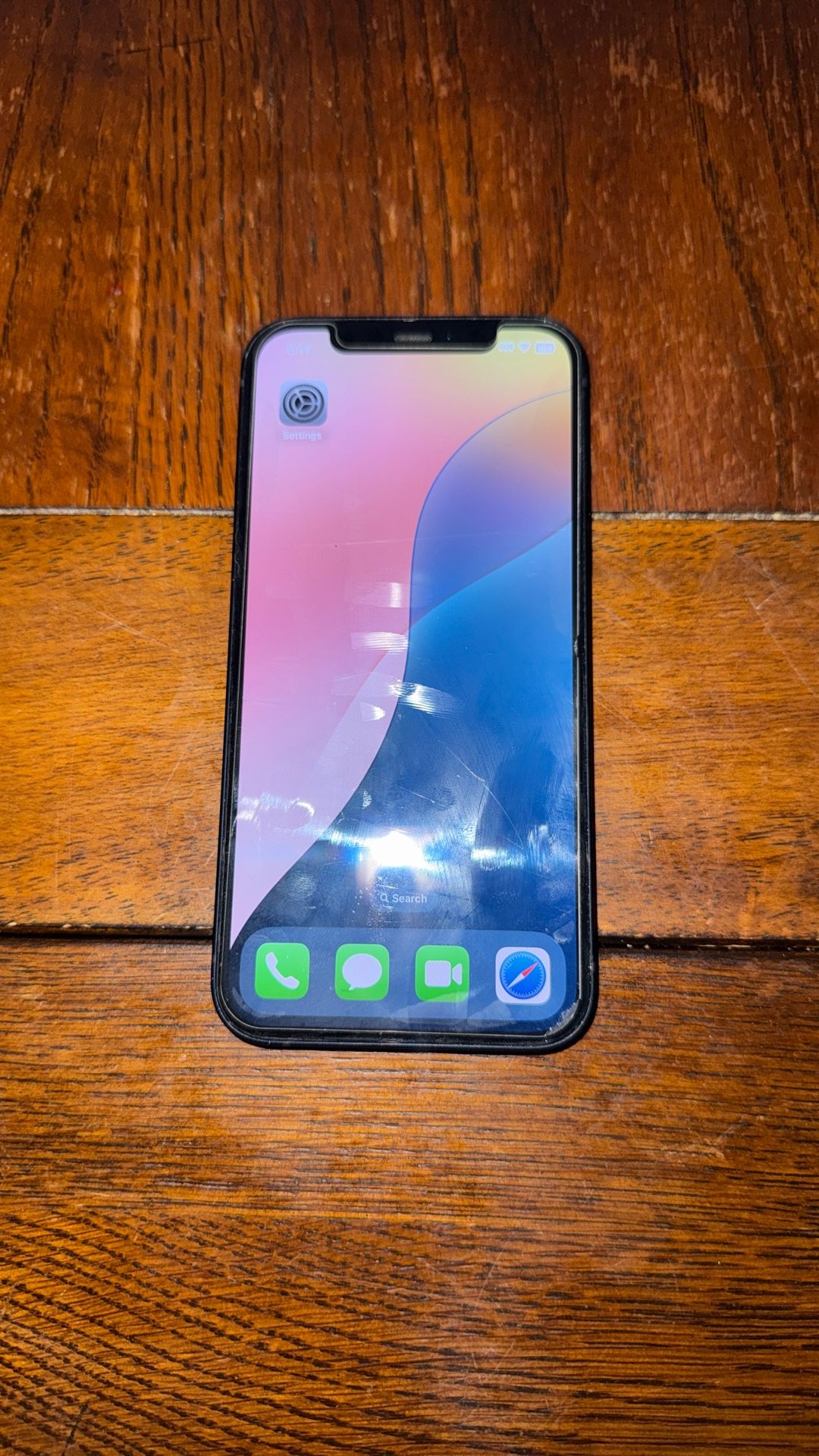 Black iPhone 12