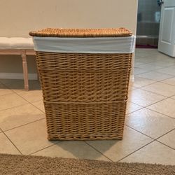 Wicker Laundry Basket