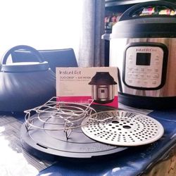 Instant Pot Duo Crisp 11-in-1 Air Fryer and Electric Pressure Cooker Combo with Multicooker Lids