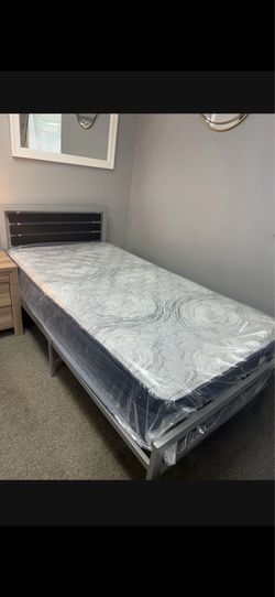 New twin + mattress