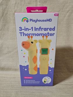 Playhouse MD Baby Thermometer for Kids – Digital Infrared No-Touch Forehead & Ear Thermometer - $35