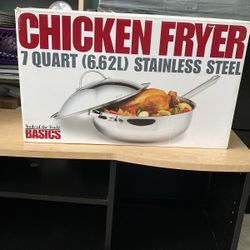 Chicken Fryer 7 Quart (6.62l) Stainless Steel