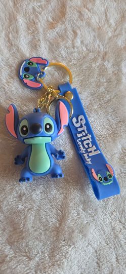 Stitch/ Angel key chains