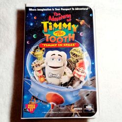 Timmy The Tooth : Timmy In Space VHS (1994) 