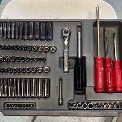 Craftsman Tools Trays 1/4” 3/8” 1/2” USA Made