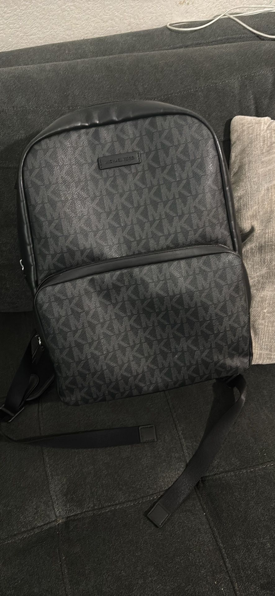 Michael Kors Midnight Black Backpack.