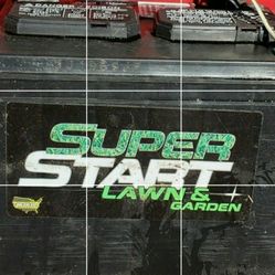 Super Start Lawn & Garden Battery Made For Tractors, Mower or  Misc. (Good Core Battery)