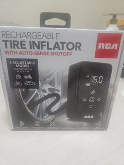 Rechargeable  tire inflater