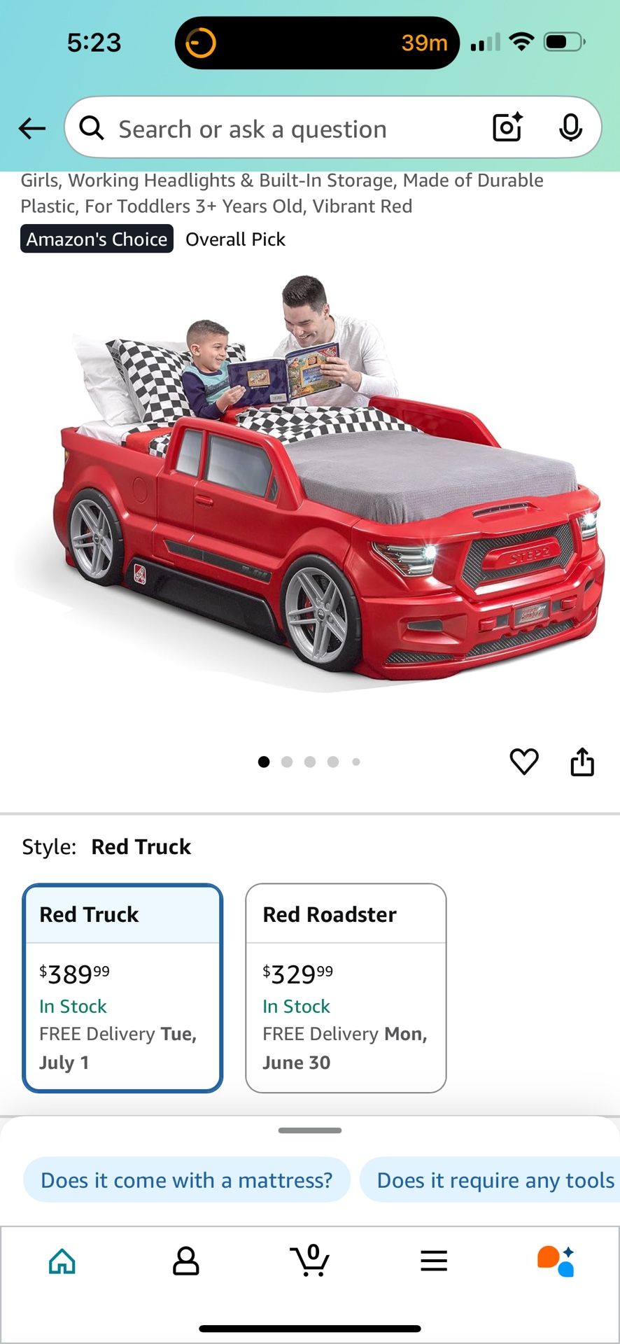Car Bed / Truck Bed