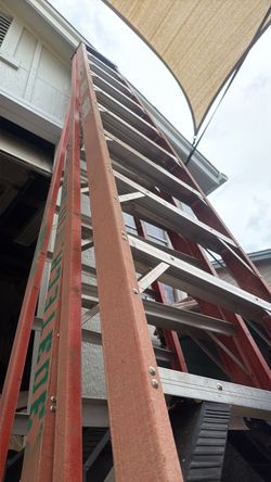 Two 10 foot ladders.
