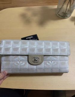 Chanel canvas crossbody bag