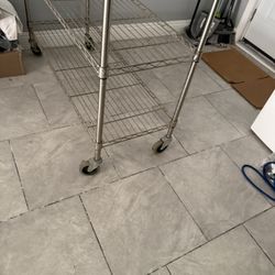 Wire Shelf Rack (3 Shelves) Pickup In Torrance 90501.