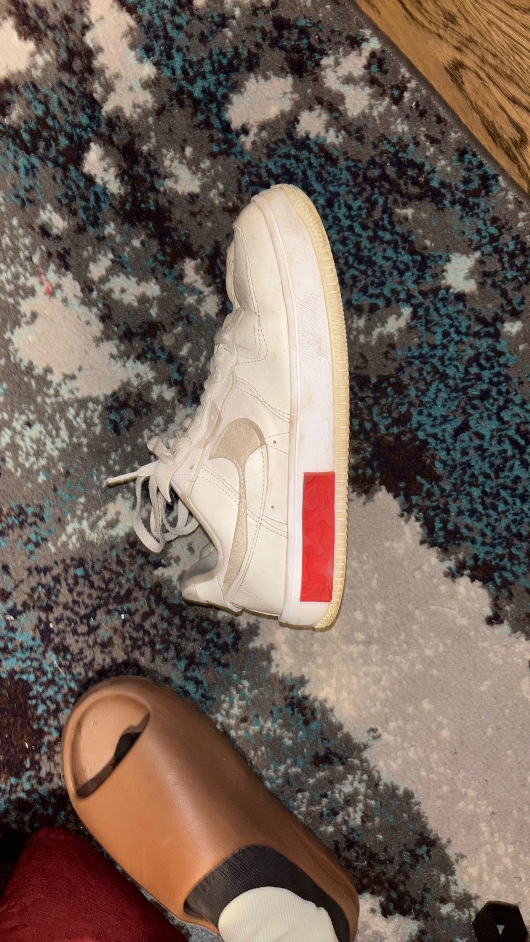 Air Force 1 Fontanka Pearl White University