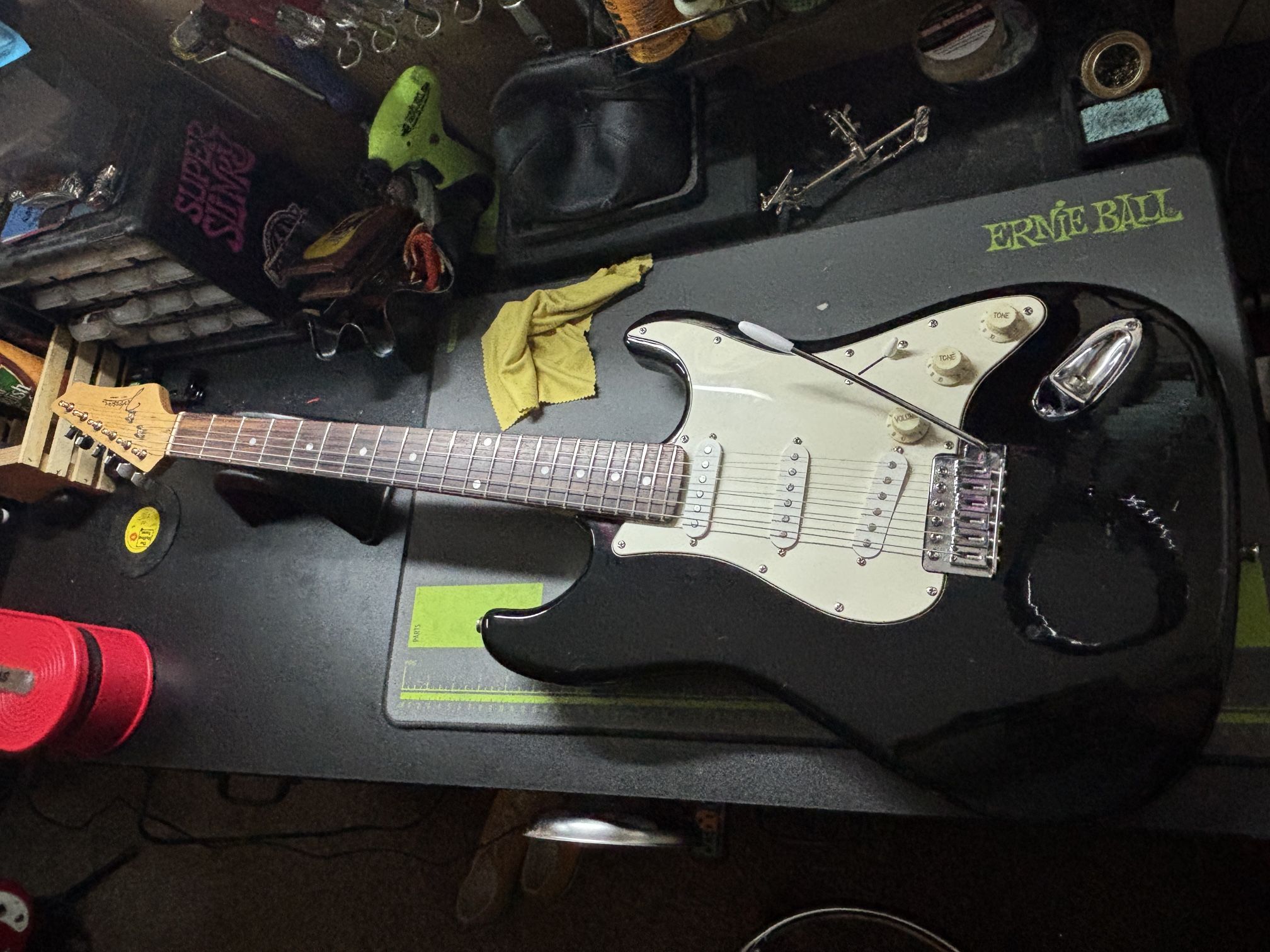Johnson Guitar Setup To Fender Factory Spec