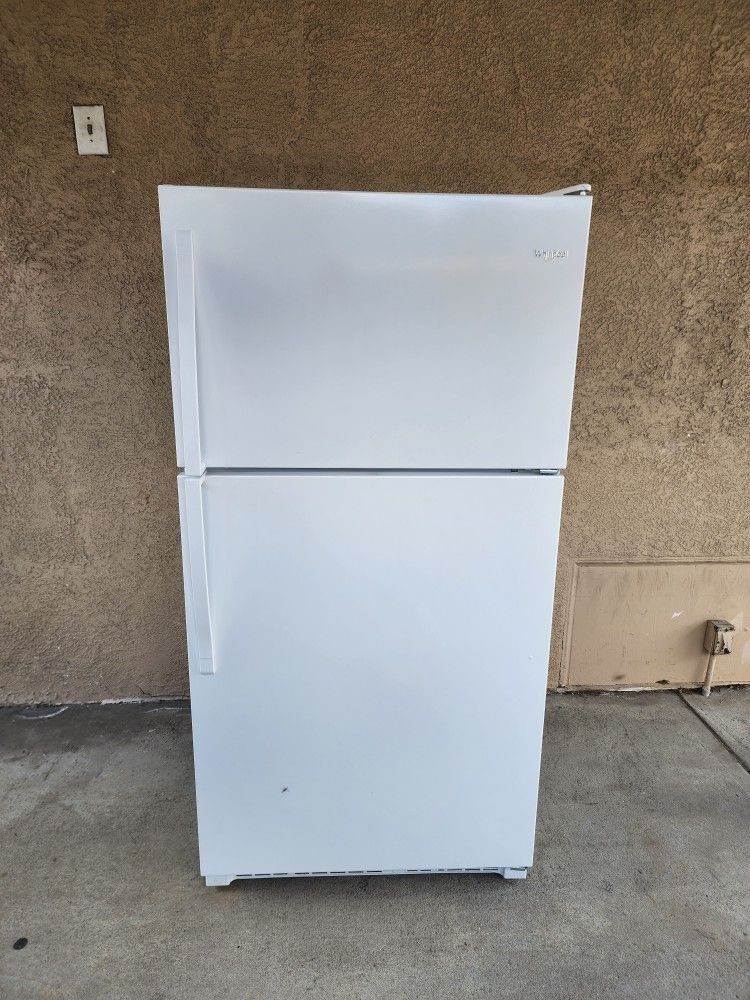 3MONTHS WARRANTY 33X31X66 WHIRLPOOL FRIDGE 21CUFT WHITE