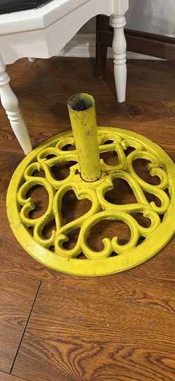 bases para sombrilla de hierro fundido