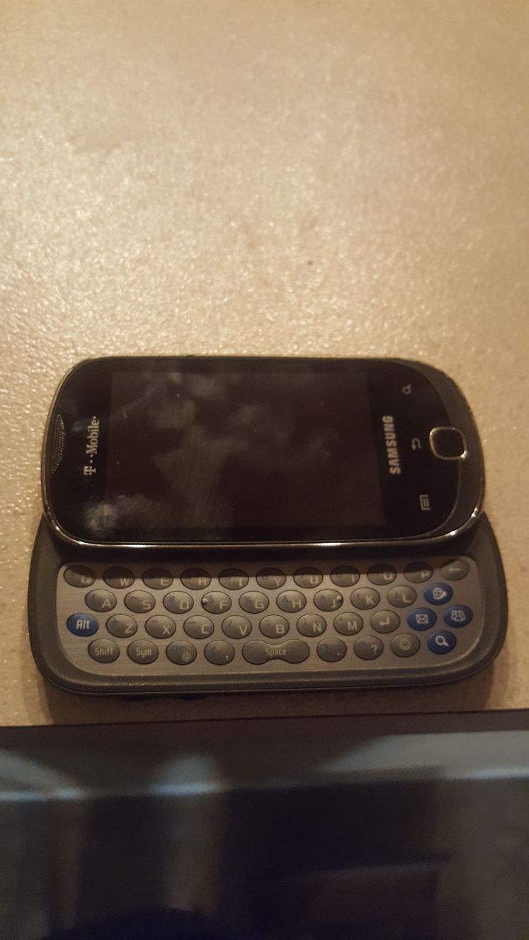 Samsung slide phone