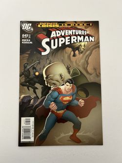 DC Adventures of Superman: Infinite Crisis is Here! | Issue #645 (December 2005)