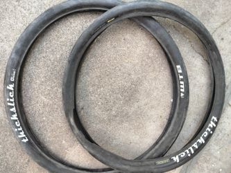 Bicycle tires/wheels. New and used