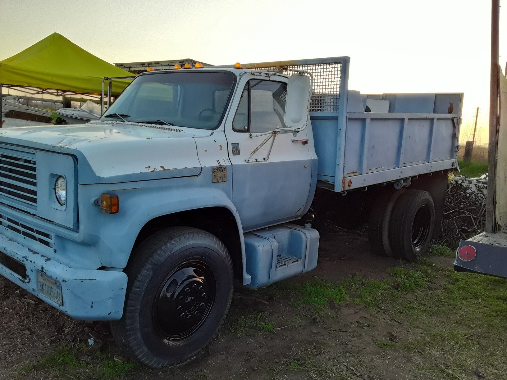1985 Chevy C60 Dump Truck, Ready to use.