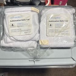 Fleece Sublimation Baby Cap - New!