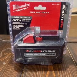 Milwaukee M18. 8.0 Battery High Output