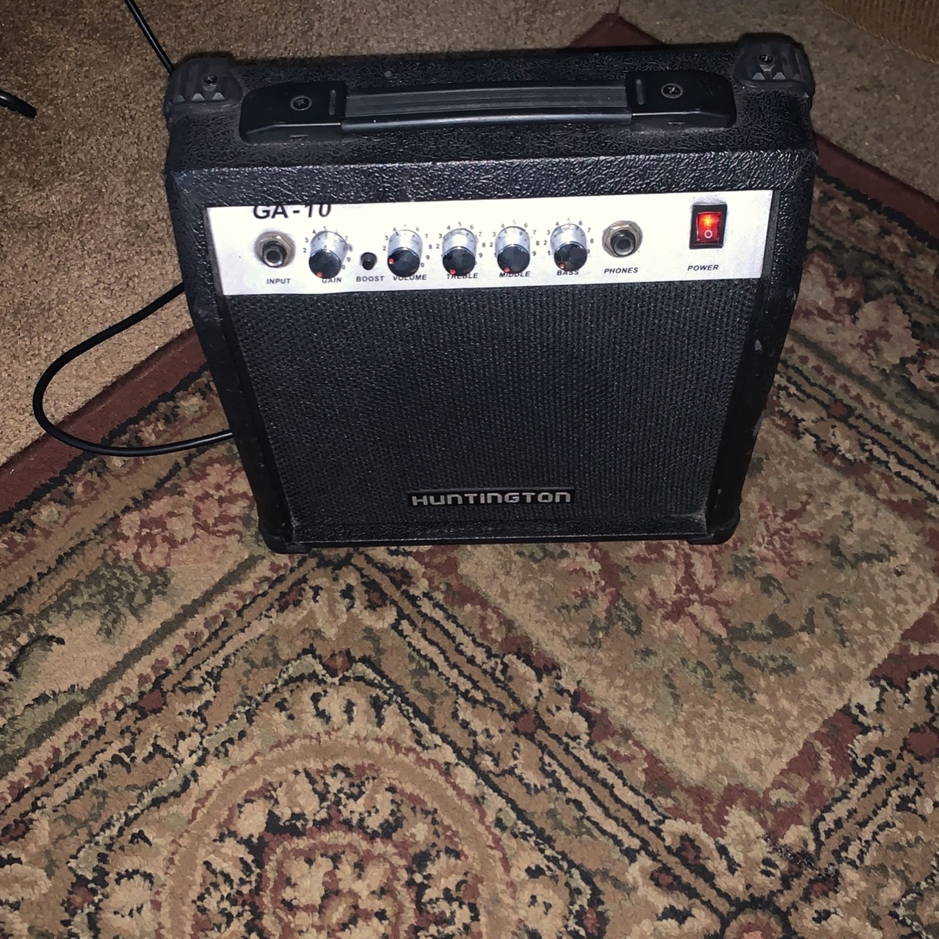 Huntington GA-10Watt Portable Electric Guitar Amplifier