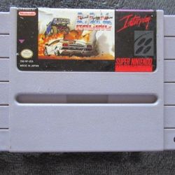 Super Nintendo Radical Psycho Machine Racing Game