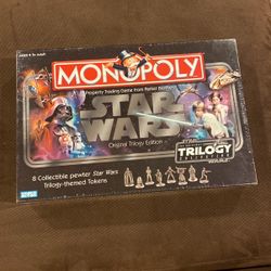 Star Wars Monopoly NEW Factory Shrink Wrapped
