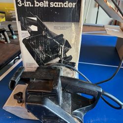 Belt sander