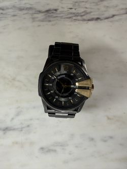 Men’s Black Diesel Stainless Steel Watch
