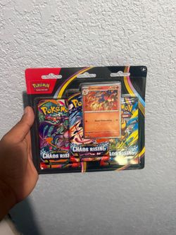 Pokémon Mega Evolution Chaos Rising 3-Pack Blister