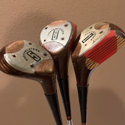Vintage Northwestern Golf Clubs