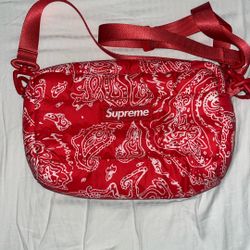 Supreme Bandana Messenger Bag