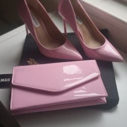 Steve Madden Heels And Clutch