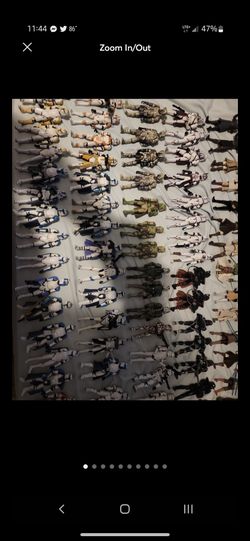 HUGE LOT 3.75 STAR WARS TOYS CLONE WARS