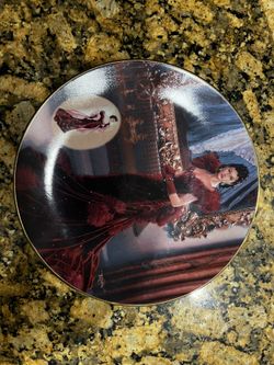 Vintage “The Red Dress” Collector Plate