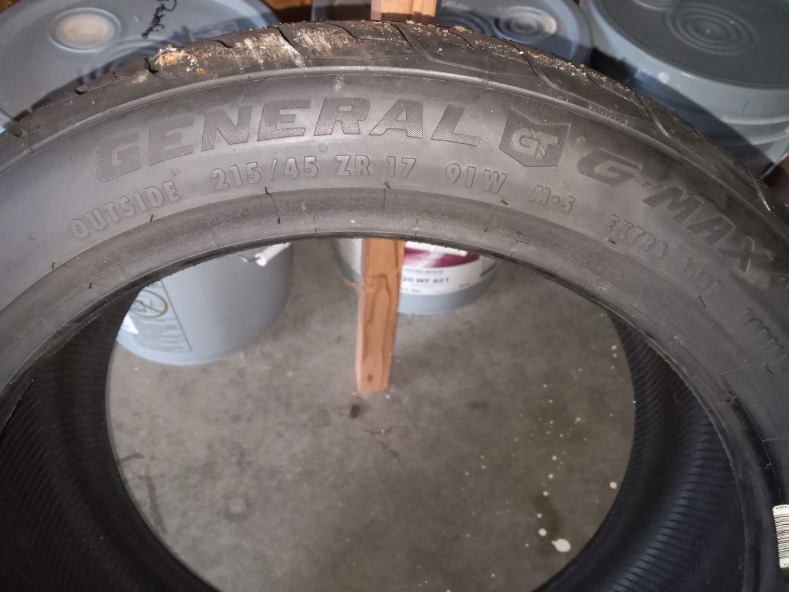 General G Max Single Tire