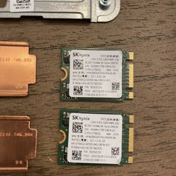M.2 NVMe 256GB SSDs - 2230 Form Factor