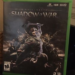 Shadow Of War Xbox One