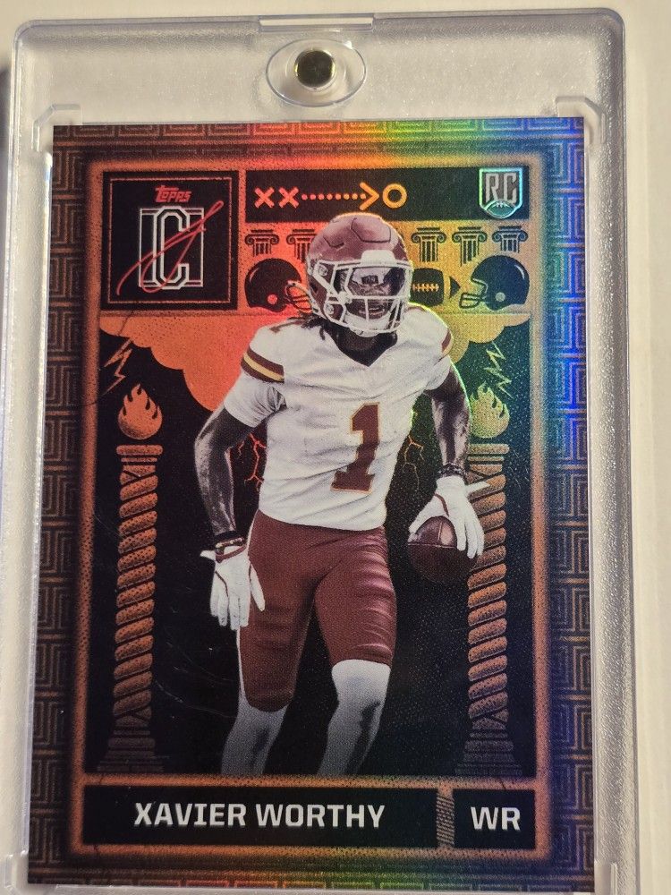 2024 Topps Signature Class Xavier Worthy Odyssey SSP