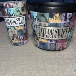 Taylor Swift The Eras tour Bucket And Cup